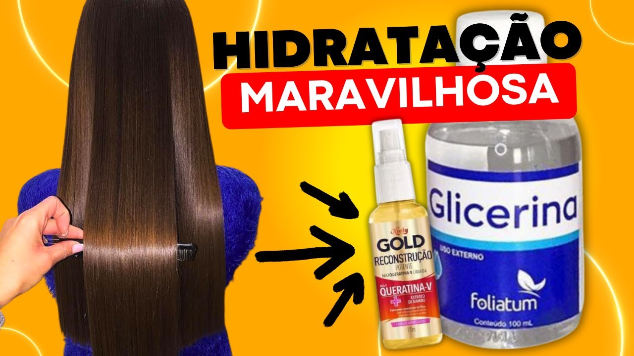 HIDRATA&Ccedil;&Atilde;O PROFUNDA Que Transforma Fios Ressecados em Cabelos Lindos