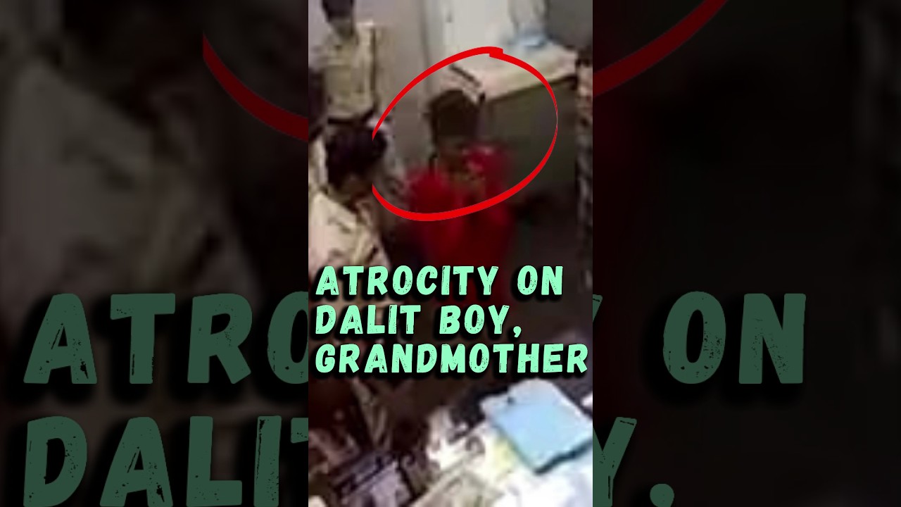 An Old Video Showing Atrocity On Dalit Boy And His Grandmother Goes Viral, Officer Suspended