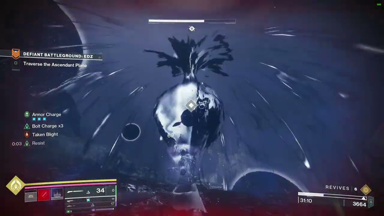 Destiny 2 - Solo Flawless GM Vanguard Alert - Defiant Battleground: EDZ