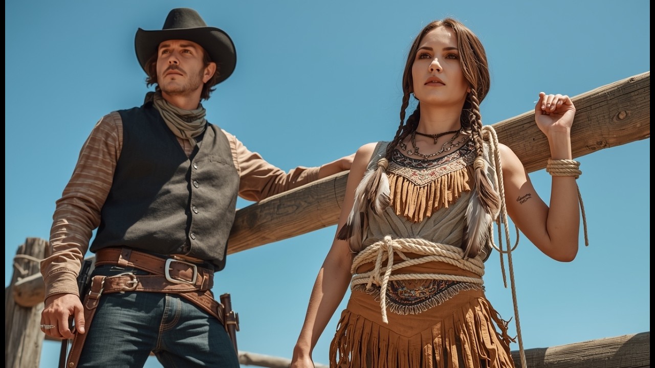 “Do what you want, cowboy,” said the Apache woman tied to the rancher’s fence — but then…|