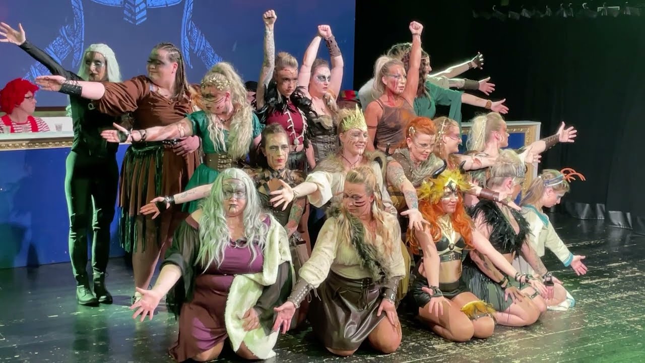 Showtanz der Amazonen Teil 1 - LCV Blaue Funker 2024