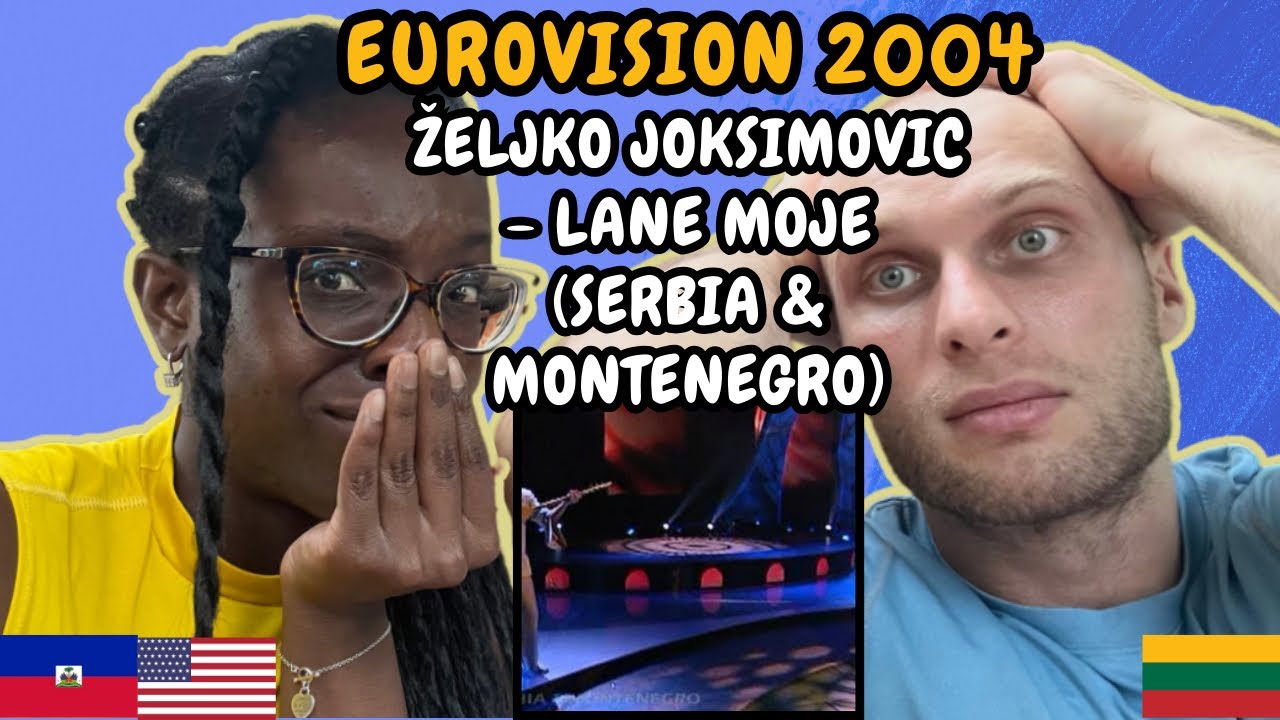 РЕАКЦИЯ НА Желько Йоксимовича - Лейн Мойе (Евровидение 2004, Сербия и Черногория) | ПЕРВОЕ СЛУШАНИЕ