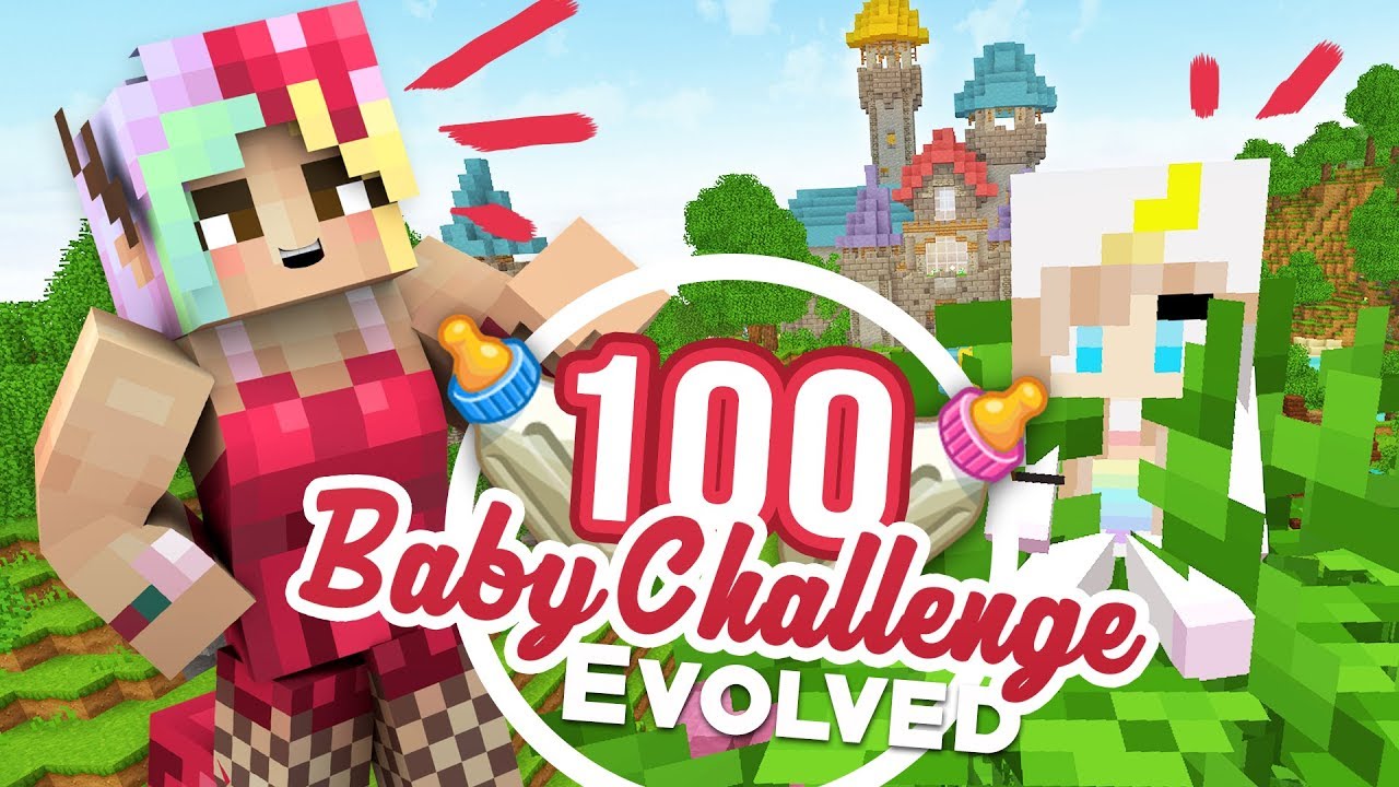 Minecraft 100 Baby Challenge EVOLVED // Ep 06: BABY RESCUE!!