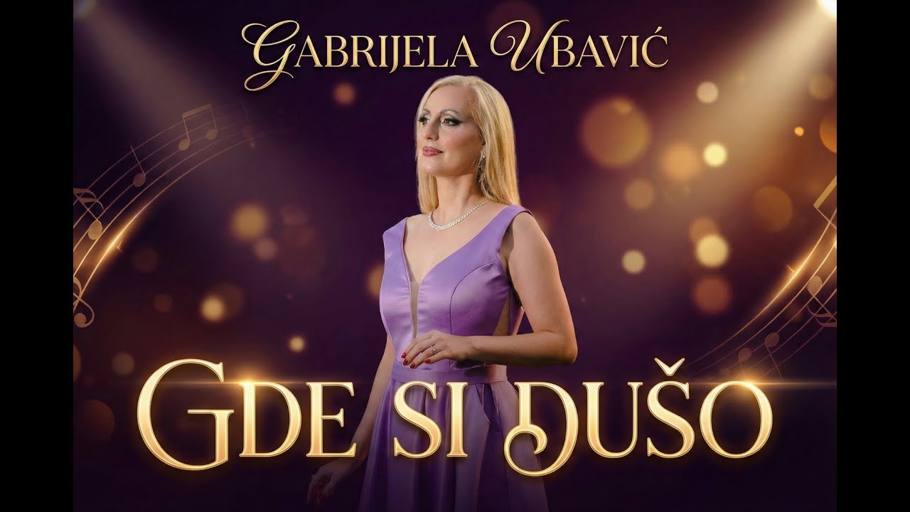 DAVORIN JENKO: GDE SI DUŠO, GDE SI RANO - GABRIJELA UBAVIĆ -  LIVE| OFFICIAL MUSIC