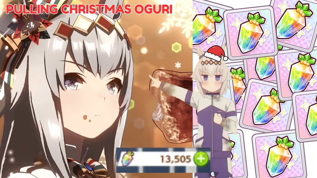 INSANE Christmas Oguri Cap Pulls | Umamusume: Pretty Derby