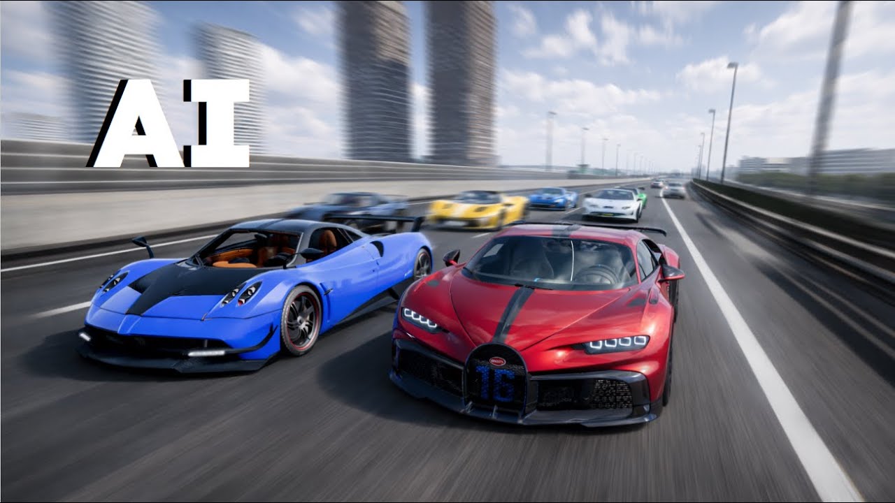 AI Race In BeamNGDrive | 4K UHD