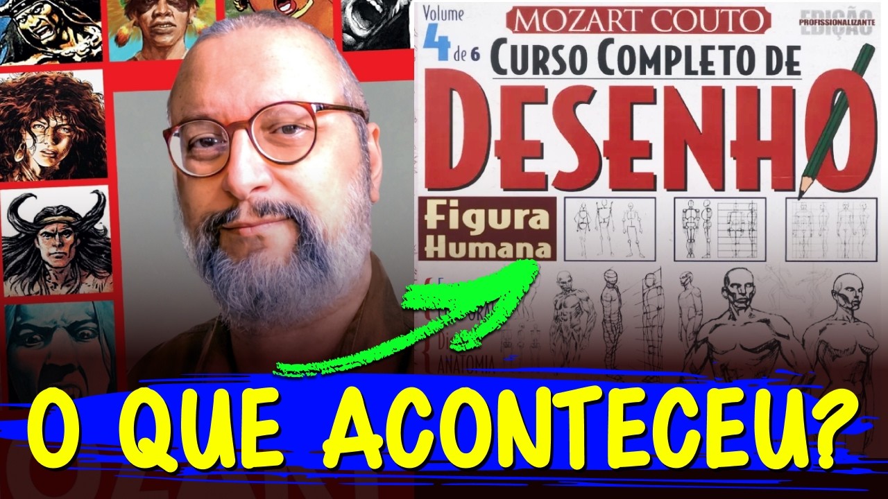 Merece CRÍTICA? Grande Desenhista ABANDONOU o LÁPIS e Foi para o DIGITAL - Está Decadente?