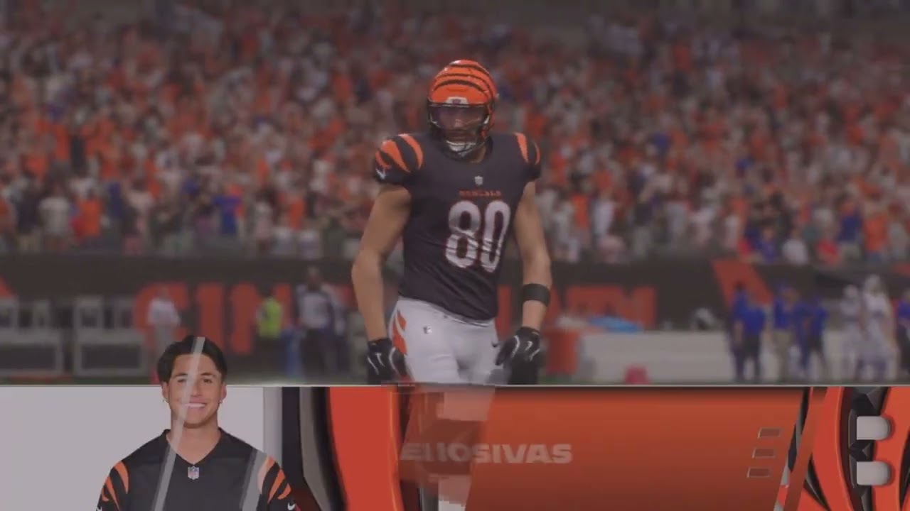 Madden NFL 26 Баффало против Цинциннати, 1-я четверть, 21 неделя, новичок