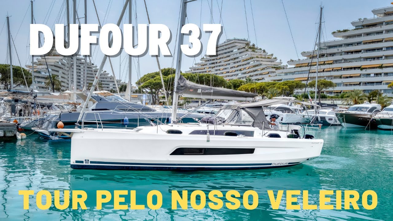 TOUR COMPLETO pelo nosso Veleiro DUFOUR 37 (Curiosidades e Detalhes !)