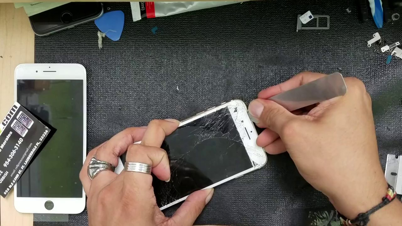 Пошаговая инструкция по замене ЖК-дисплея на iPhone 7 Plus