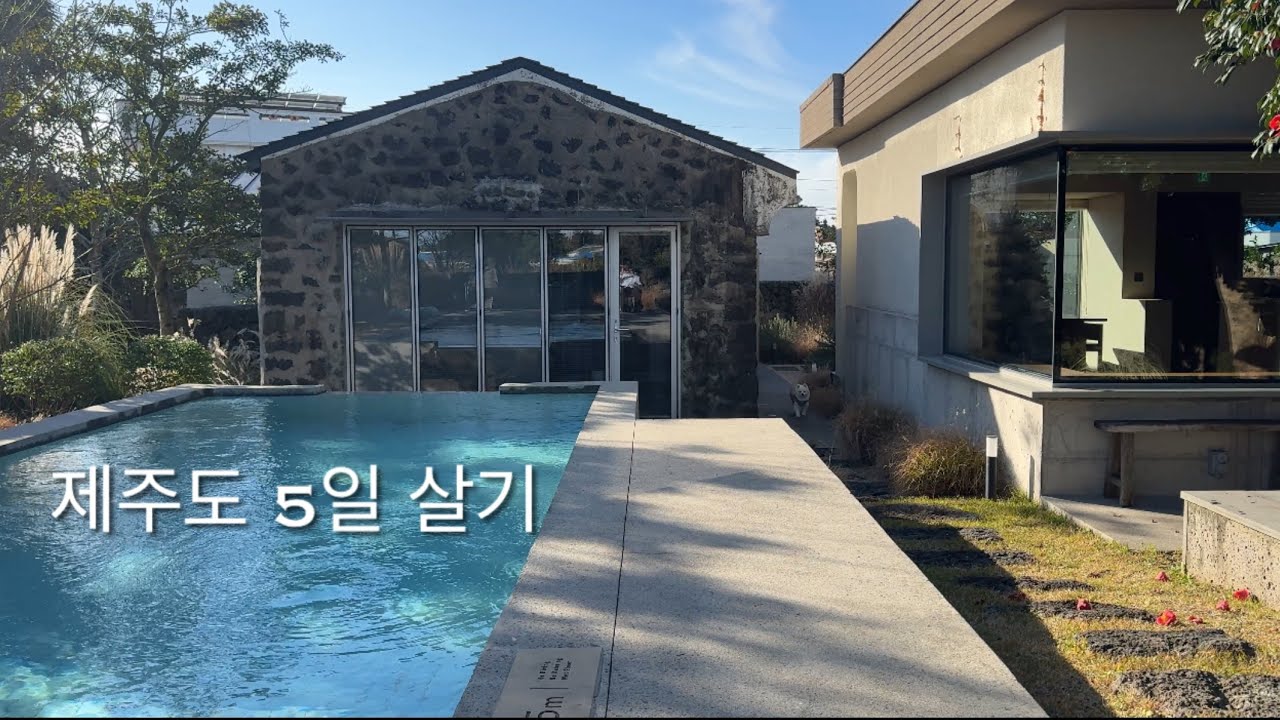 초롱이네와 희송이네의 제주 여행