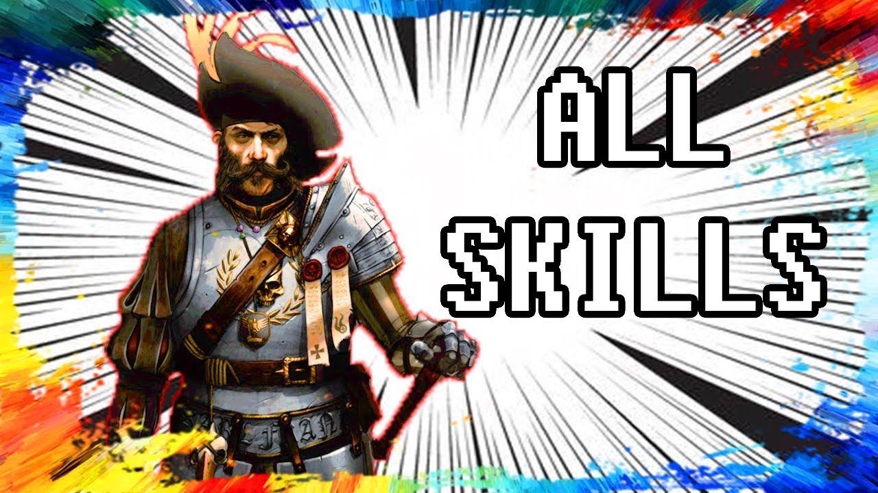 Warhammer Chaosbane Imperial Soldier ALL SKILLS (basic and advanced) Gameplay walkthrough