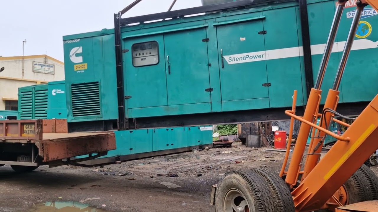 500 Kva #Cummins Loading for Rental #sudhir #trending