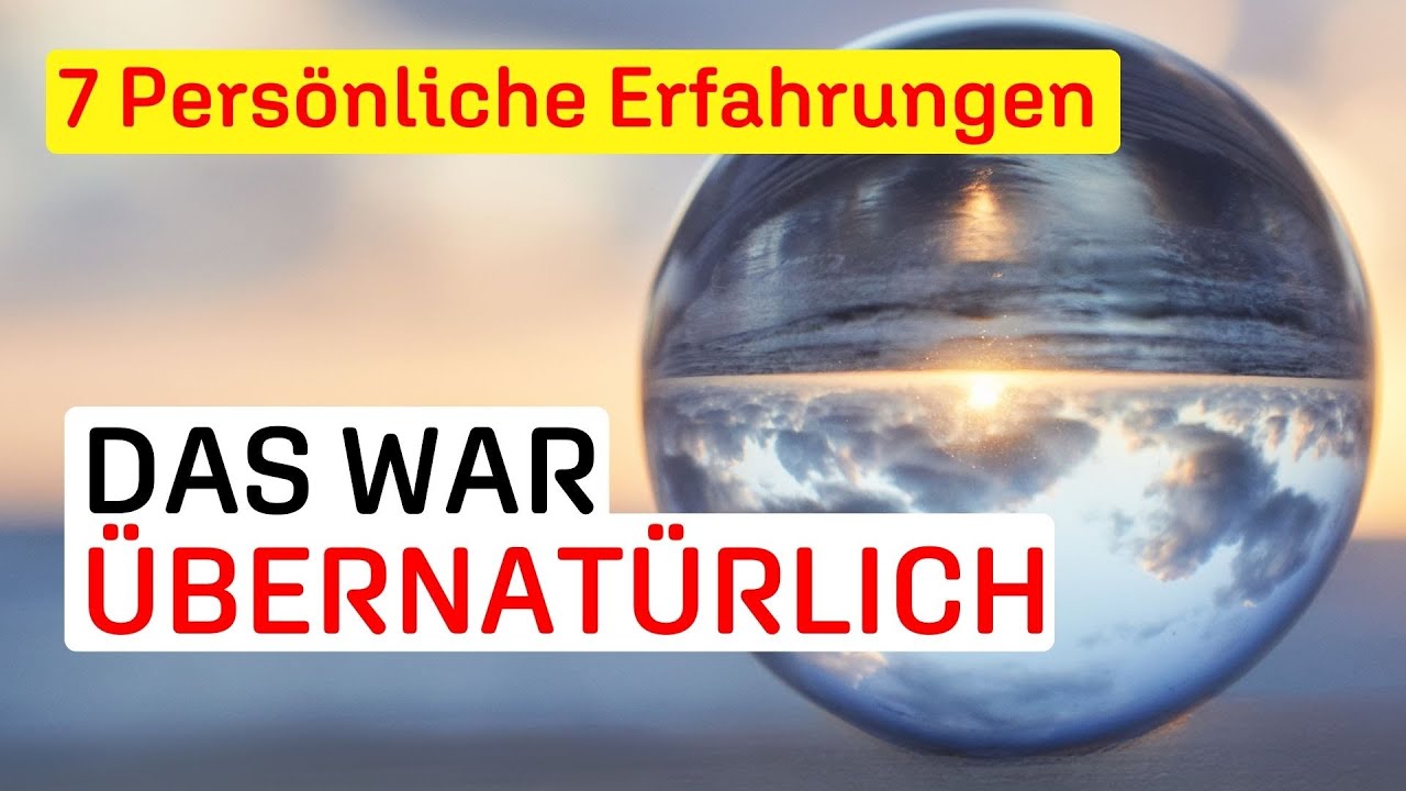 Gott hat mit mir gesprochen | Ich bin Gott begegnet | Zeichen von Gott bekommen | Gott ist real