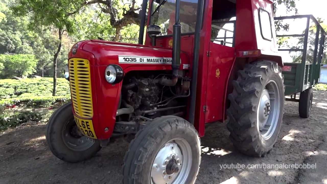 Massey Ferguson 1035 DI Tractor - South Indian Tea Estate Mod