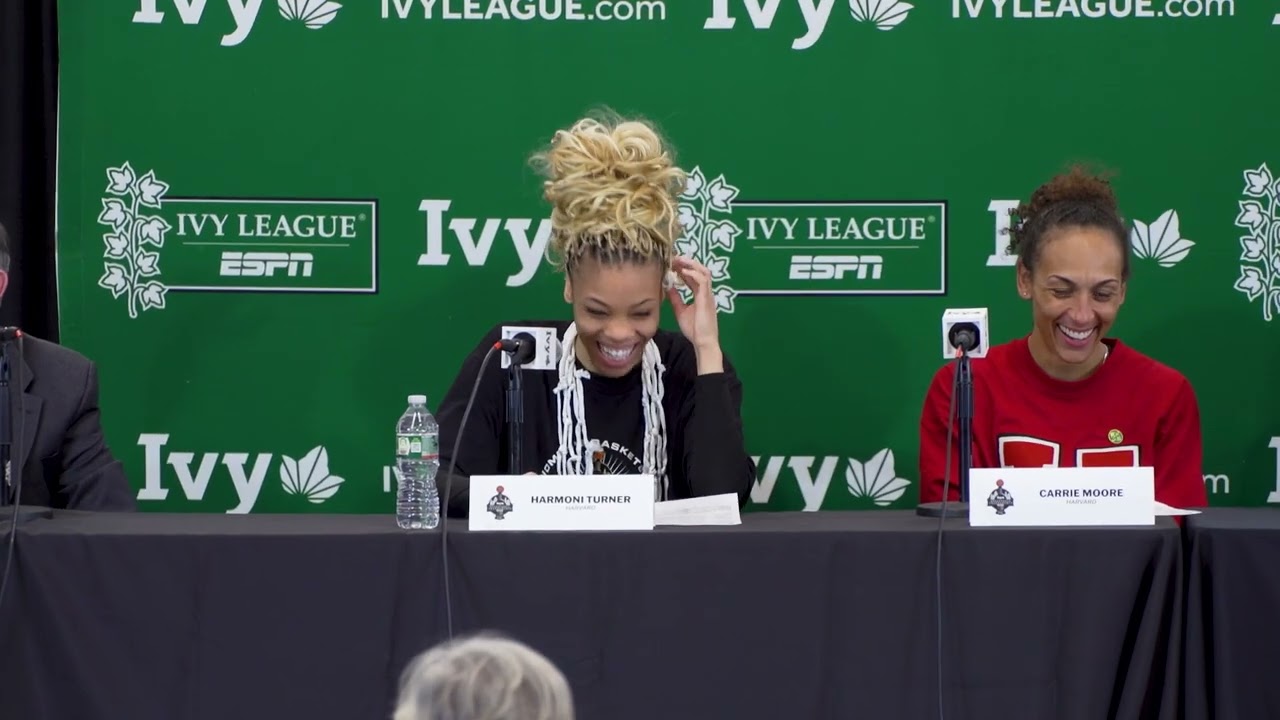 Ivy Madness 2025 - Harvard Women's Basketball Saturday Postgame Press Conference