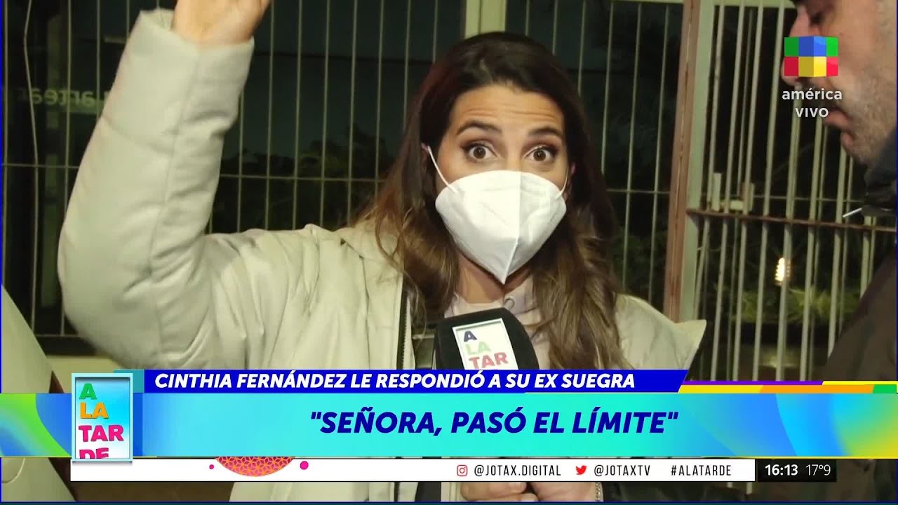 Cinthia Fernández, contra su ex suegra: 
