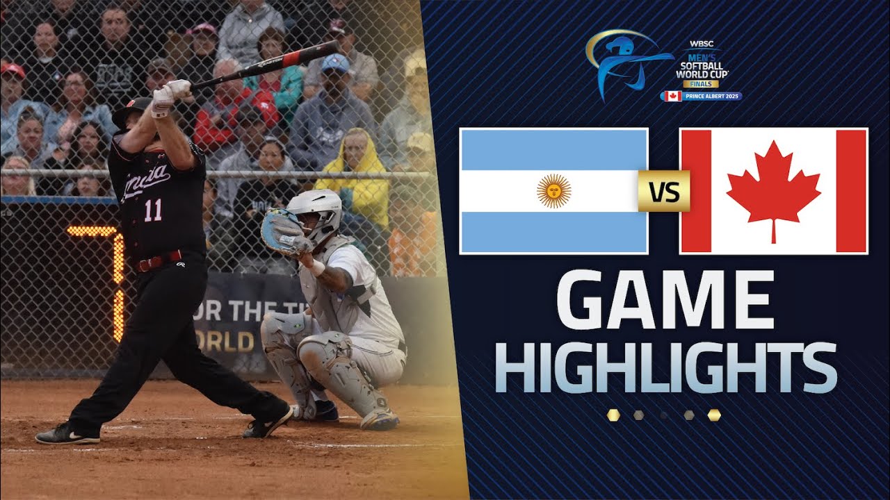 HIGHLIGHTS | 🇦🇷 Argentina vs 🇨🇦 Canada | WBSC Men's Softball World Cup Finals 2025