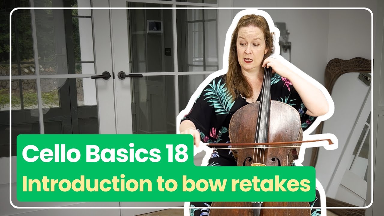 Cello Basics 18: Introducing Bow Retakes | Ailbhe McDonagh