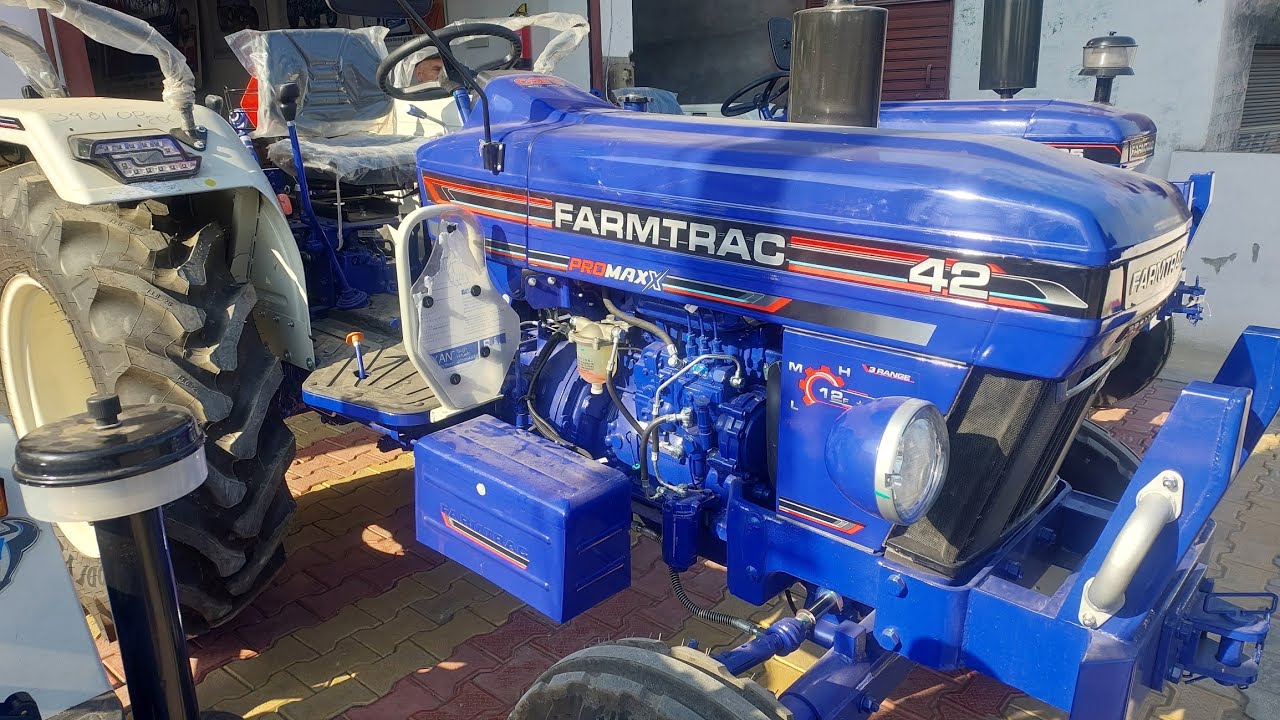 आ गया है Farmtrac 42 Promaxx अब और भी आकर्षक लुक के साथ 42Hp  Revers pto L H M  #SombirSinghPunia