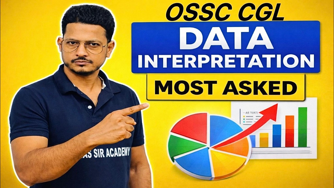 Data Interpretation –  Exam ରେ ଆସୁଥିବା Important Questions & Concept | OSSSC & OSSSC |