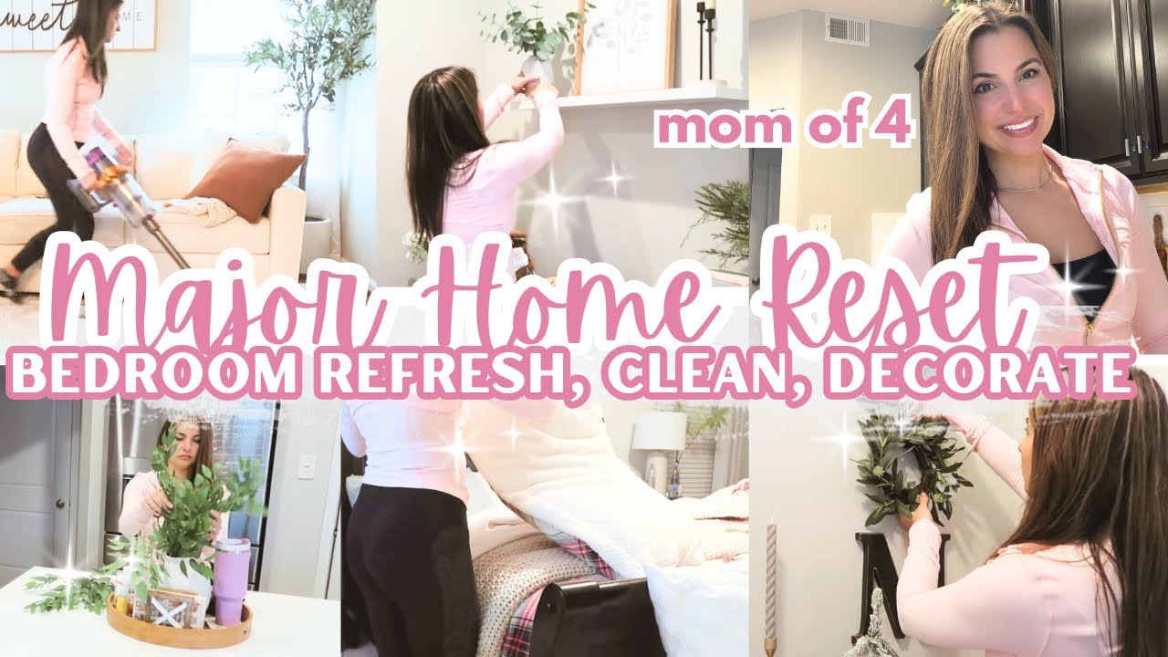 2026 EXTREME HOME RESET | CLEAN & DECORATE WITH ME | MOM OF 4 GET IT ALL DONE