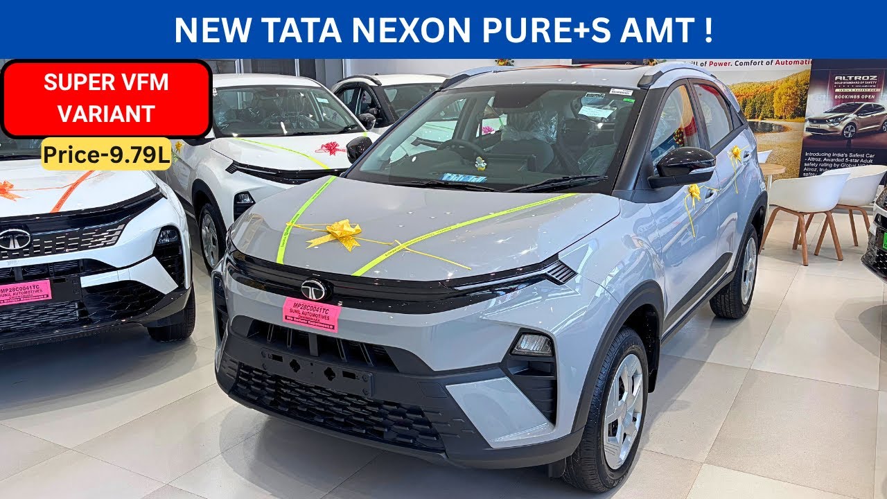 New Tata Nexon Pure Plus S AMT ✅ 2025 Review & On Road Price | Tata Nexon | nitin ghule