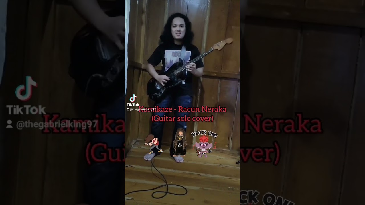 Kamikaze - Racun Neraka (Guitar solo cover)