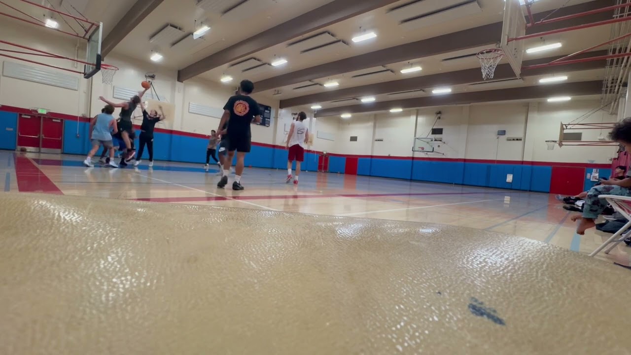 Jack Scholl HUSTLES ABA SJ Wolfpack 8am open Pro + College Runs 6/10/24 GAME 2 UNCUT (light blue)