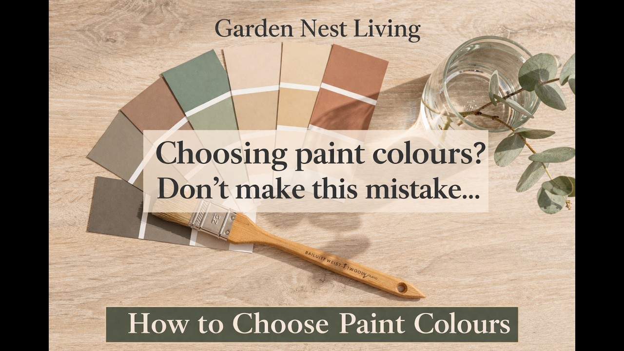 🎨🏡 How to Choose Paint Colours for Every Room | GardenNestLiving 🎨🏡
