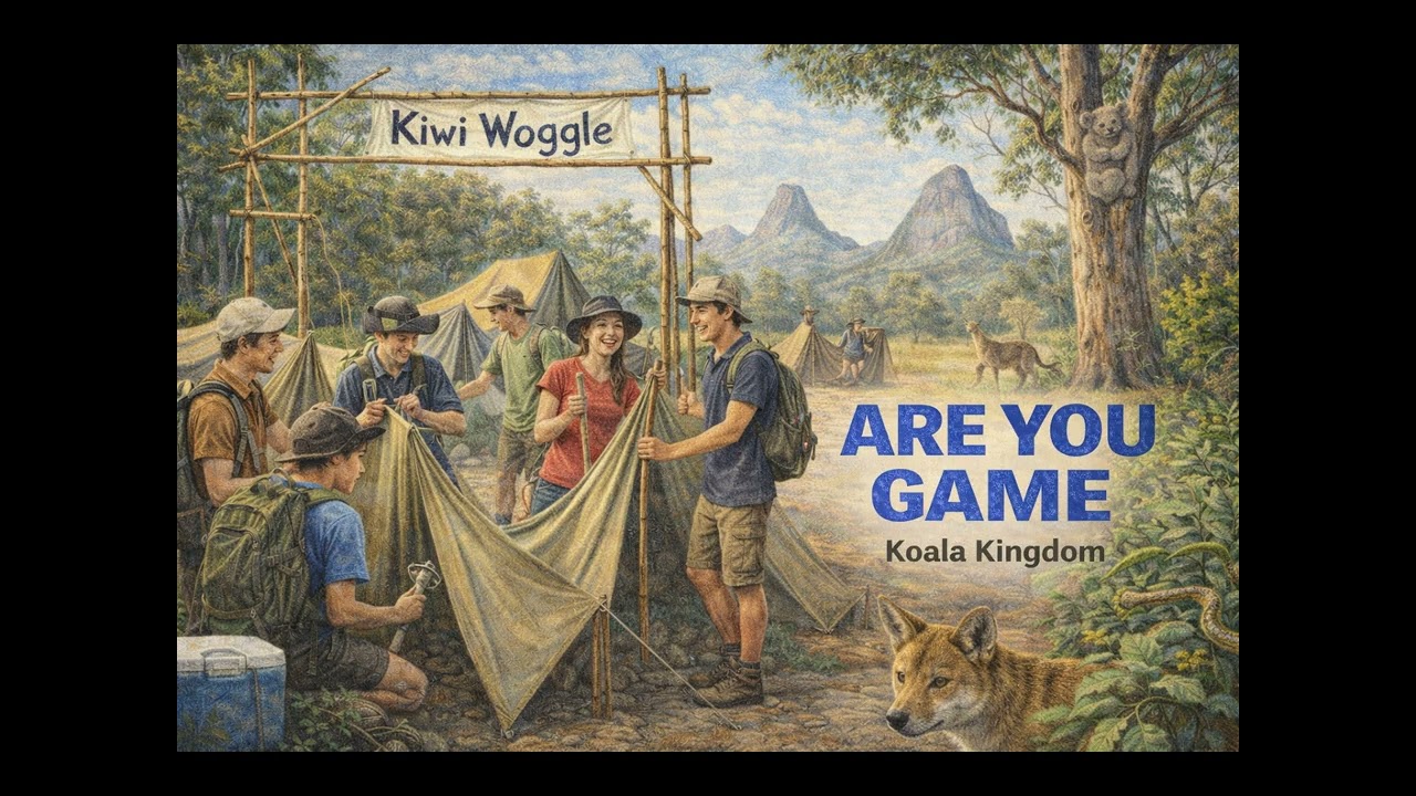 Are You Game?  (High energy pop, rock, electronic song) ~ Koala Kingdom  