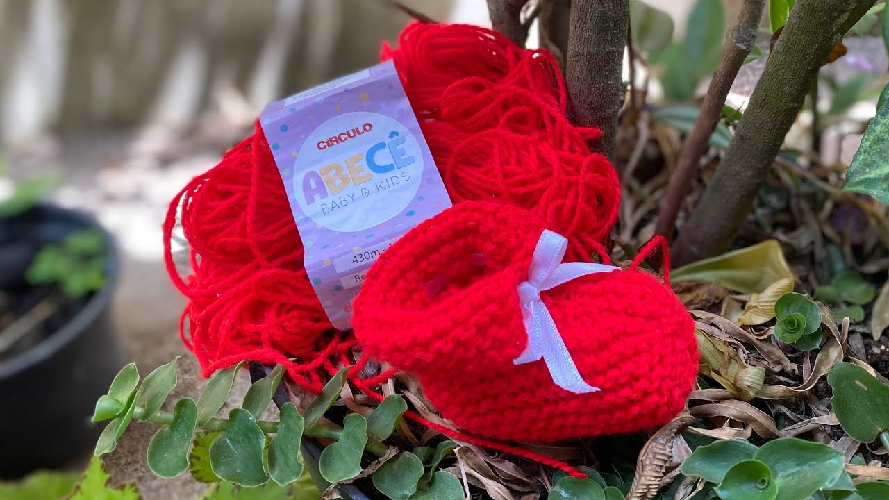 ✅ Sapatinho de Tricô Fácil para Iniciantes | Passo a Passo Simples