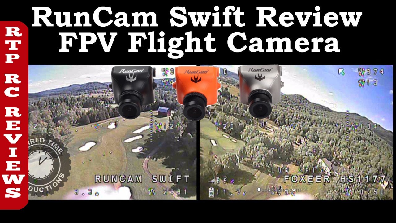 RunCam Swift FPV Camera Review and best video settings for FPV board cameras.