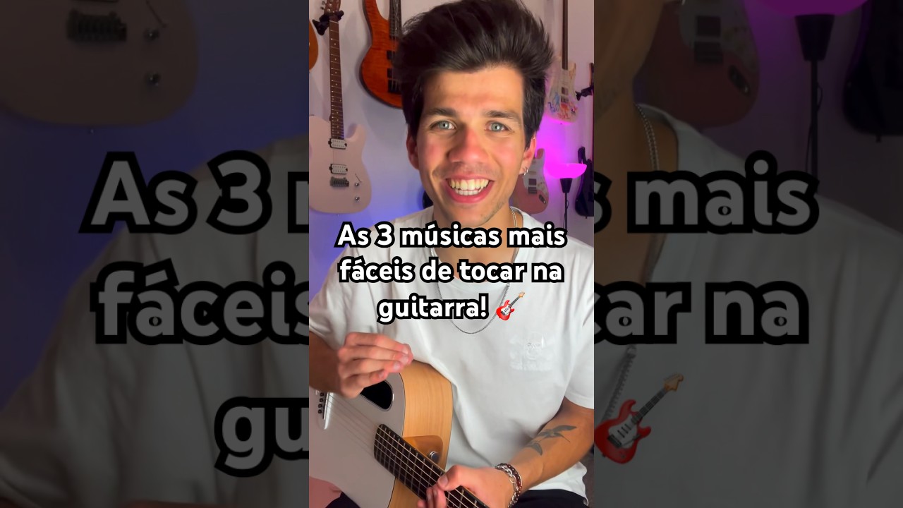 Digam a&iacute; as m&uacute;sicas que gostavam de aprender! #guitarra #tutorial #portugal