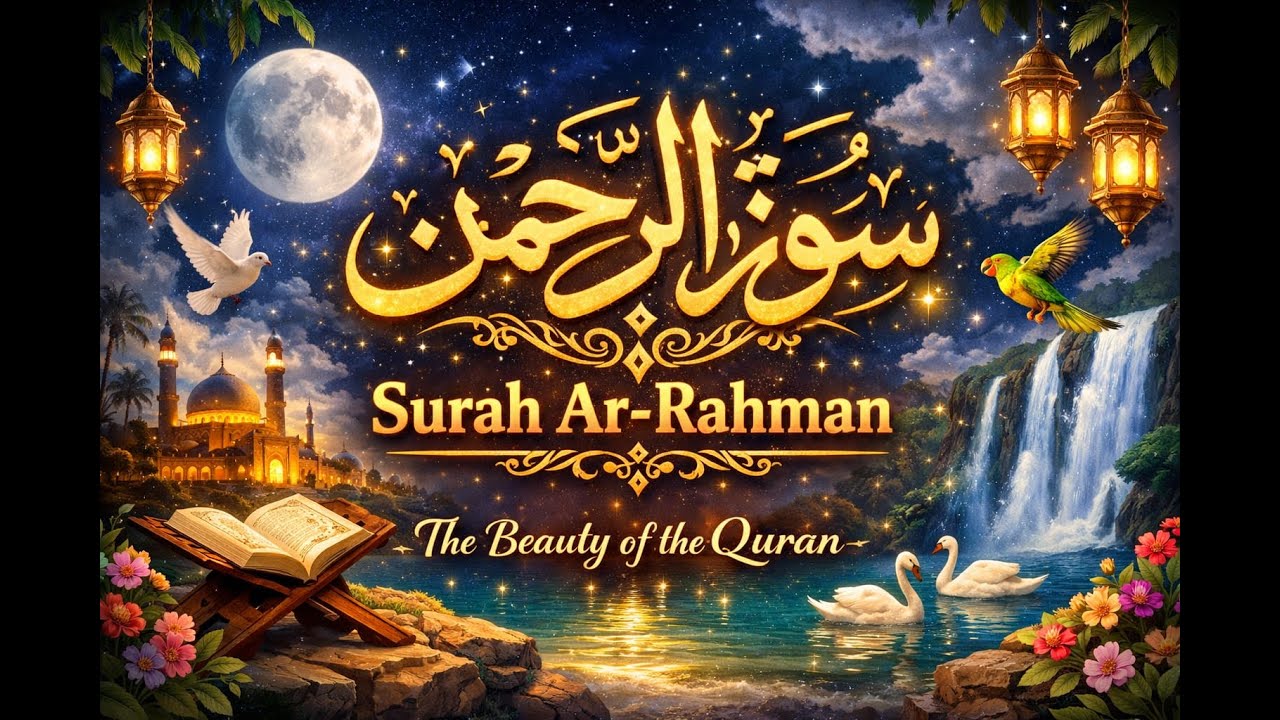 Surah Rahma | Quran | Omar Hisham Al Arabi