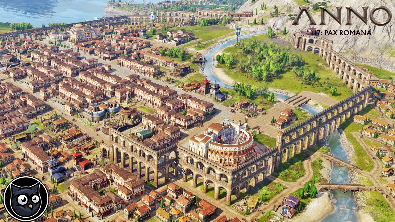 Развитие инфраструктуры - Anno 117 Pax Romana | Градостроительный симулятор в режиме повышенной с...