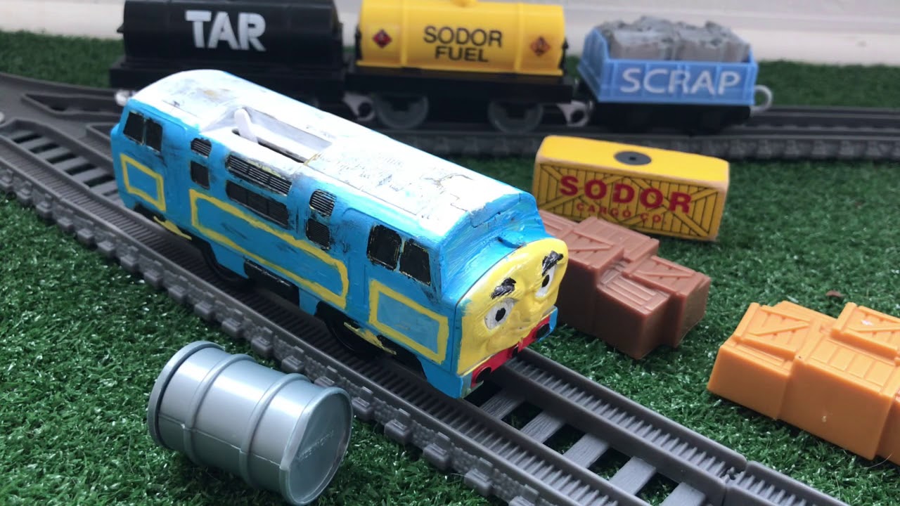 Обзор кастомных Trackmaster/Tomy №6 &mdash; D199 (СТАРЫЙ)