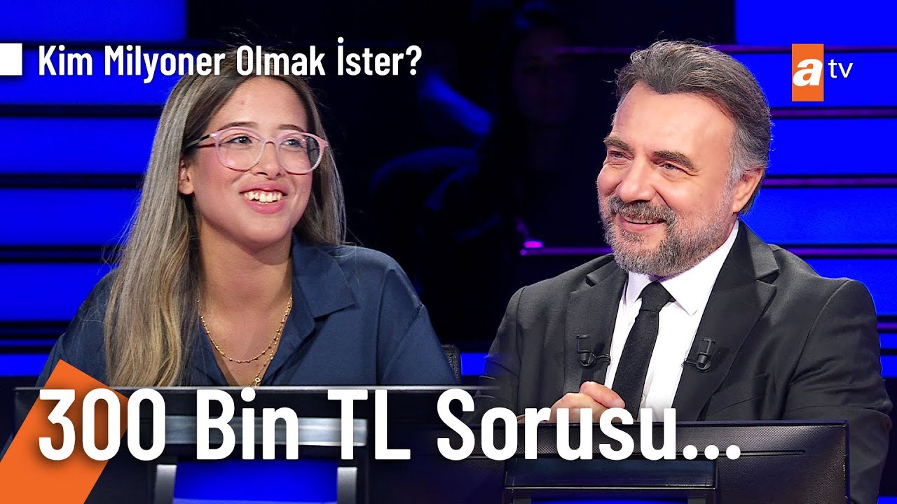 Ceren Ko&ccedil; 300 bin TL değerindeki soruya ne cevap verdi? - Kim Milyoner Olmak İster? 1109. B&ouml;l&uuml;m
