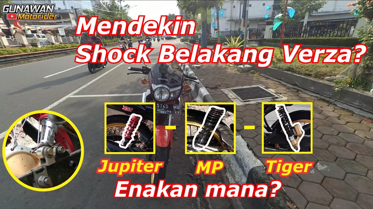 TIPS MENDEKIN SHOCK VERZA | VERZA MODIFIKASI