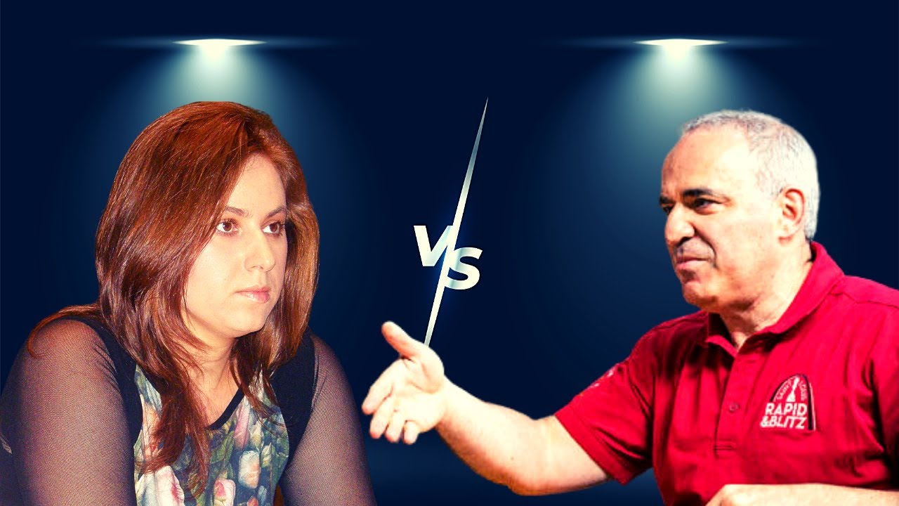 POLGAR VS KASPAROV &iexcl;El d&iacute;a que se trago sus palabras!