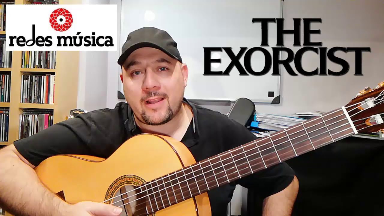 El Exorcista en guitarra. Halloween Tubular Bells. Aprende fácil pdf mp3 guitar pro