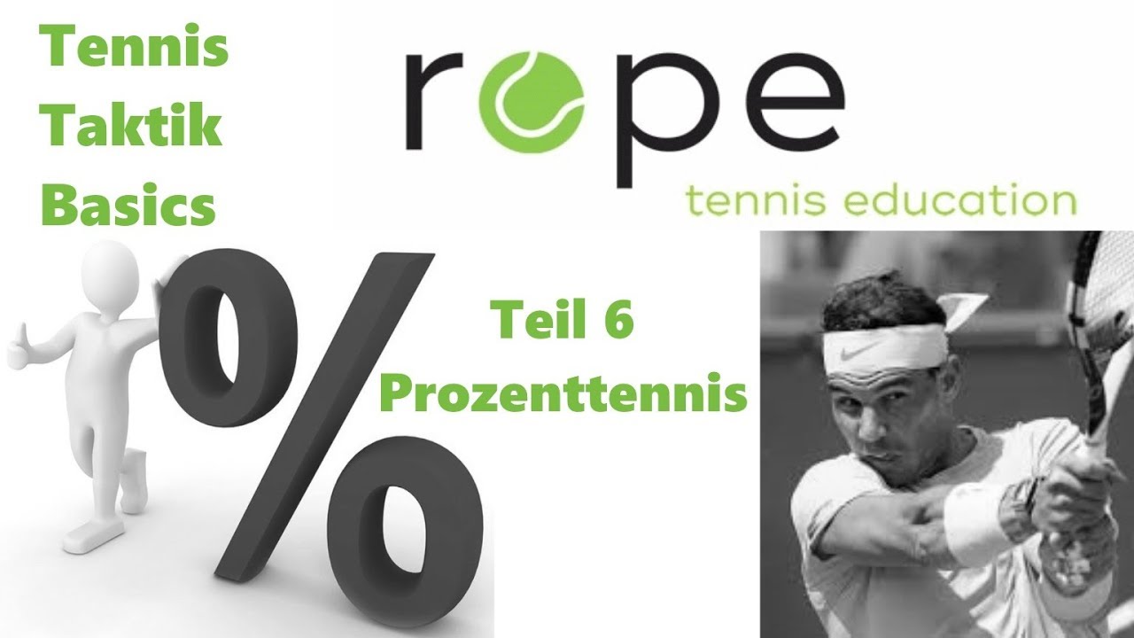 Tennis Taktik Basics - Teil 6 - Prozenttennis #2