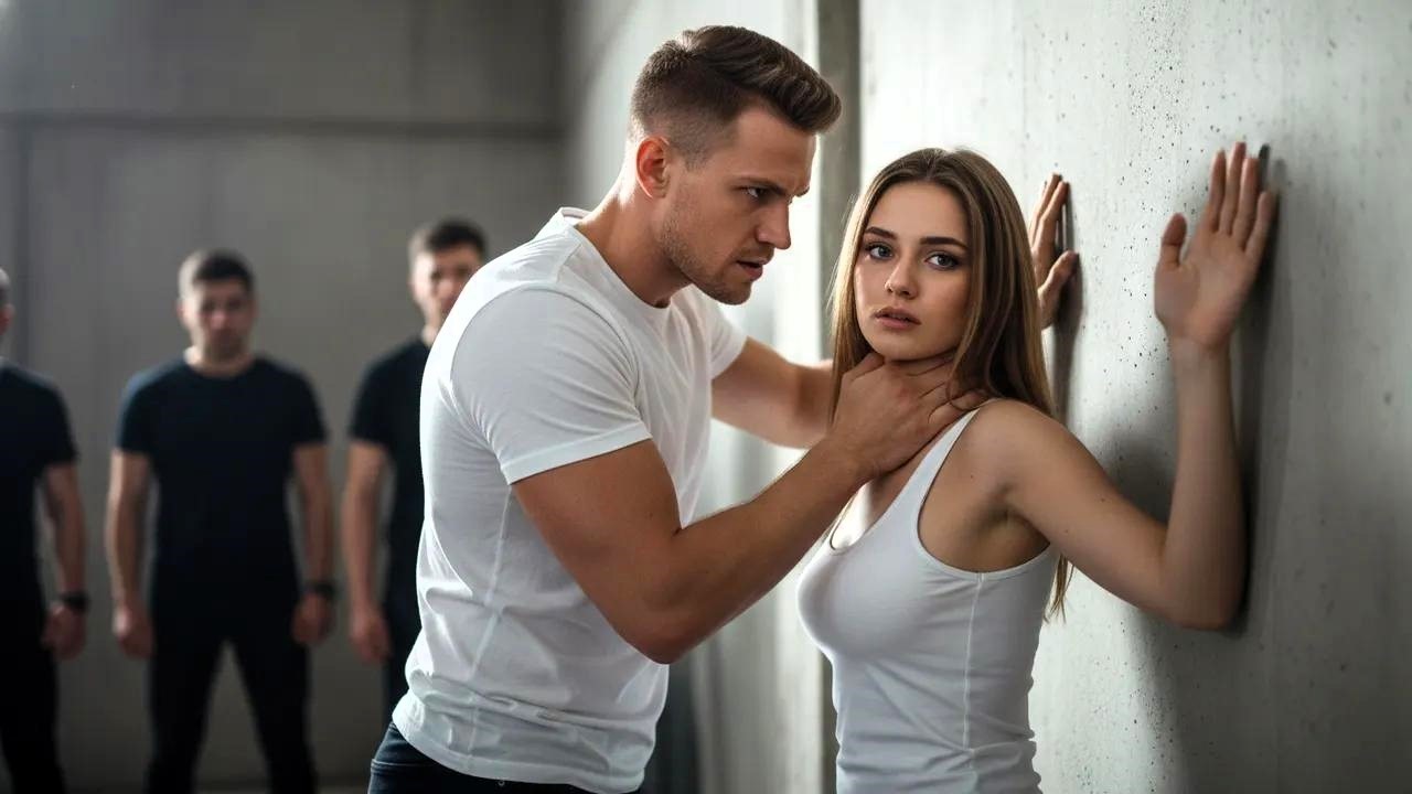 Kapitan z pogardą chwycił ją za ramię — dopóki nie odkrył, że była admirałem.