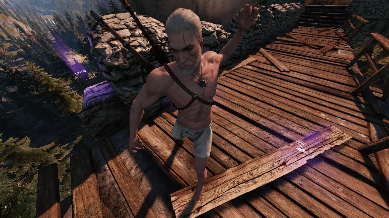 Masywne Edgowanie Boss&oacute;w w samych majtkach - The Witcher III