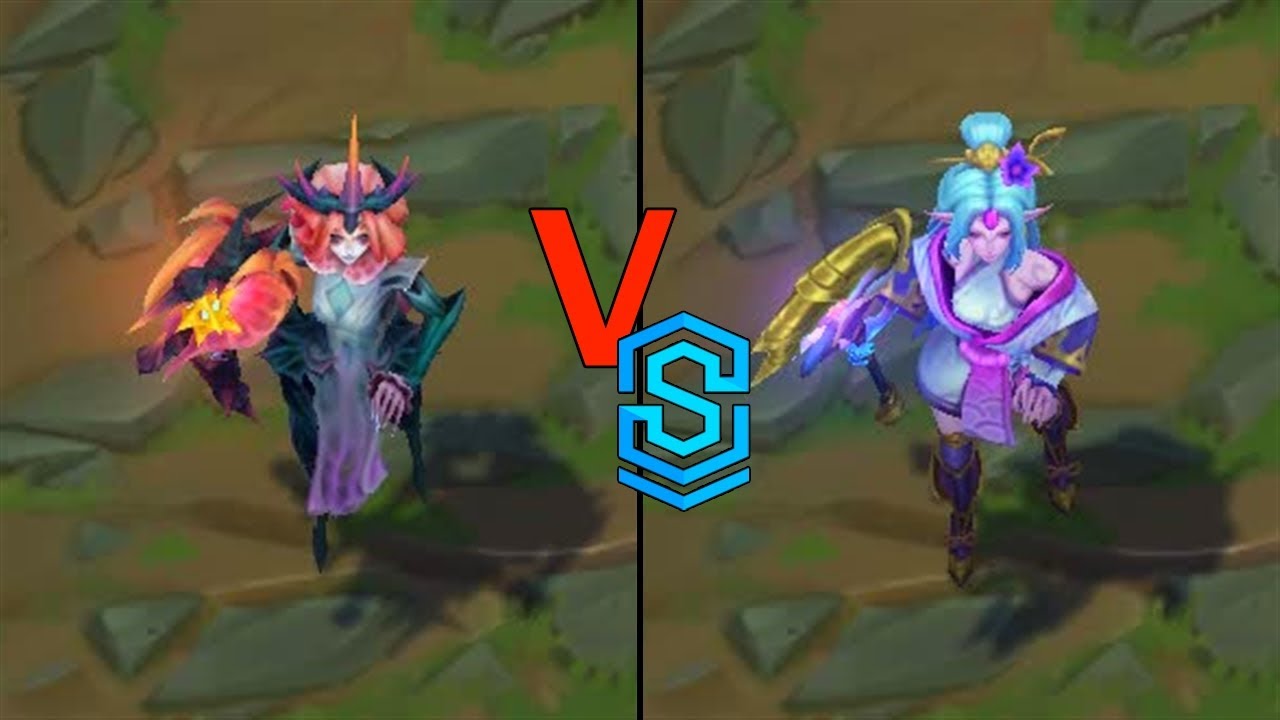 Flora Fatalis Soraka VS Spirit Blossom Soraka