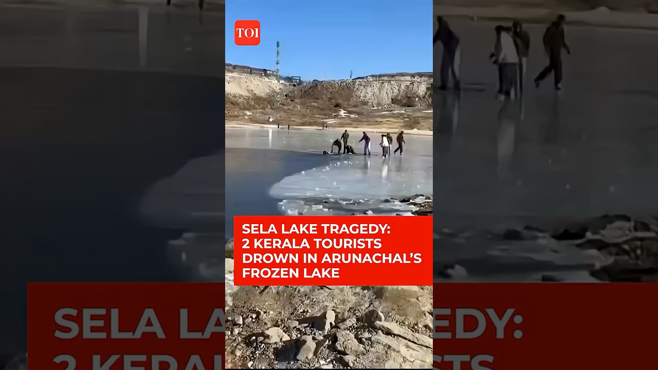 Two Kerala Tourists Lose Lives After Ice Cracks At Sela Lake In Arunachal Pradesh