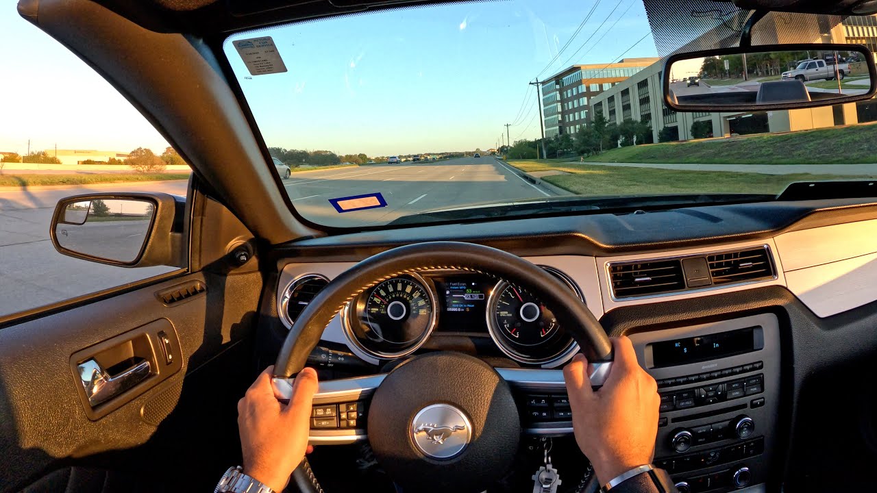 2014 Ford Mustang V6 - POV Review | Is it worth getting the V8?