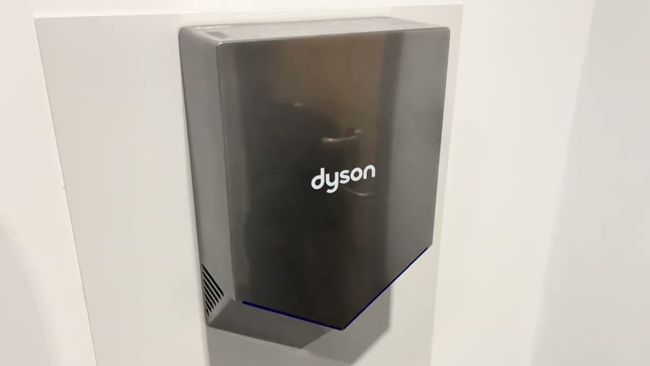(Hillside Hand Dryers) Dyson Airblade V HU02 at YMCA Norfolk Community Hub - Norwich - ♿️🚼 Cafe