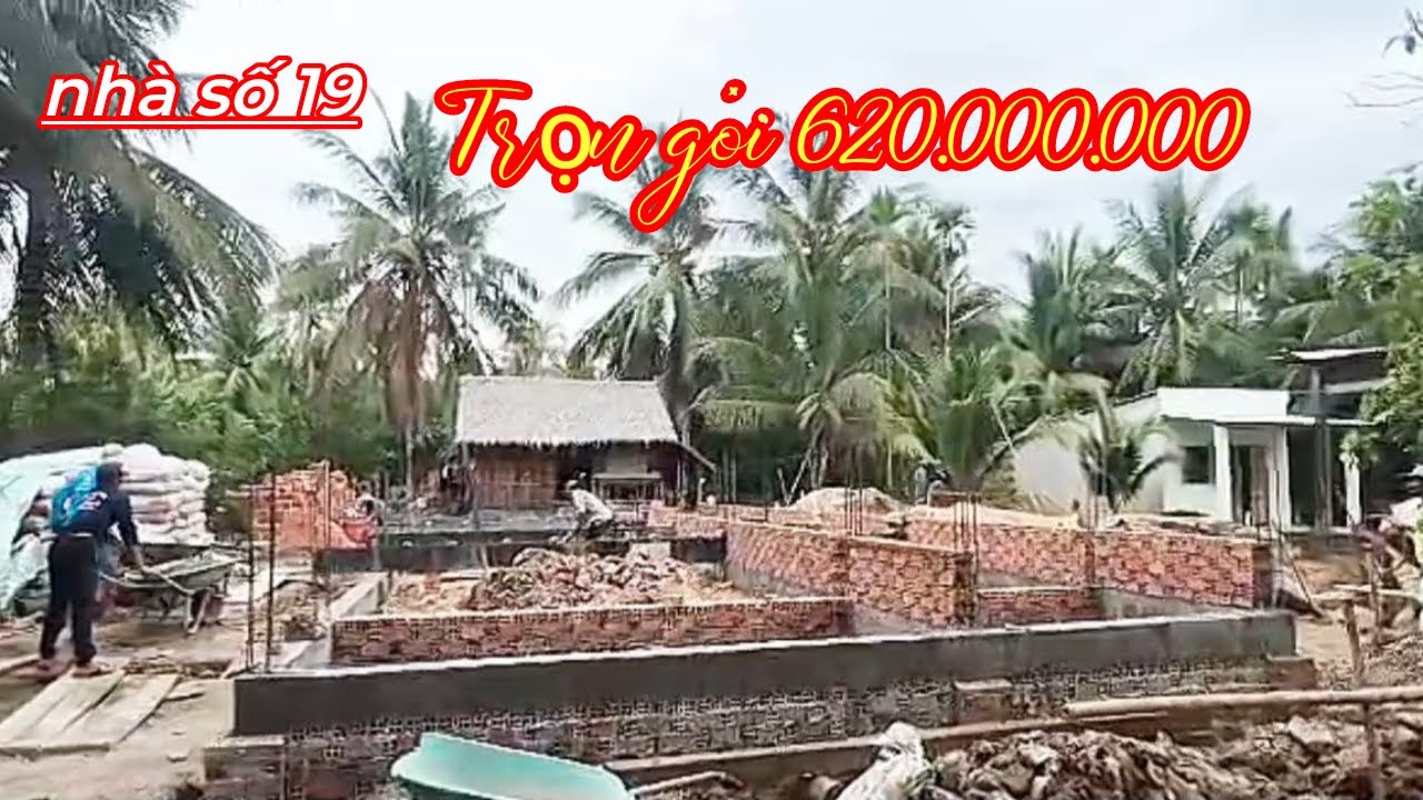 Căn nhà số 19, diện tích 6m x 17m trọn gói 620 triẹu