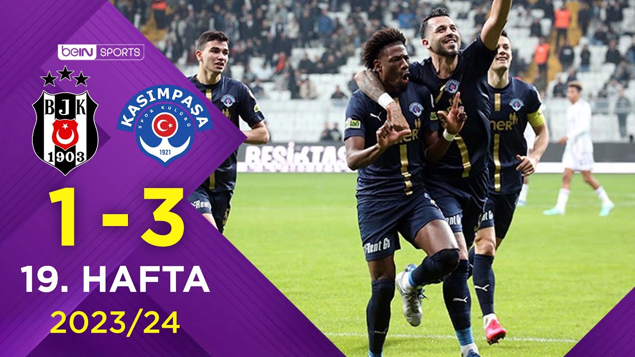 Beşiktaş (1-3) Kasımpaşa | 19. Hafta - Trendyol Süper Lig 2023/2024